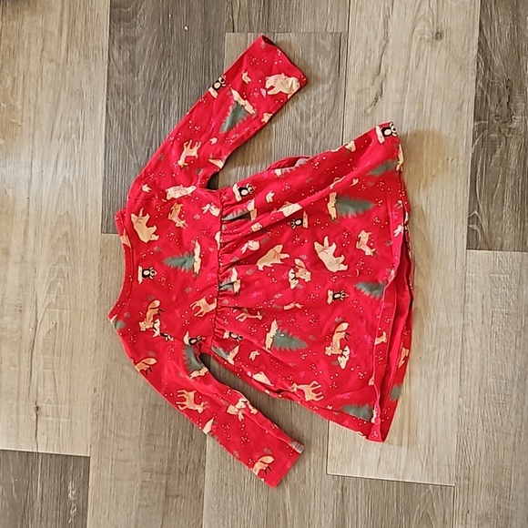 Wonder Nation Red Arctic Baby Girl Dress 12M - Picture 6 of 7